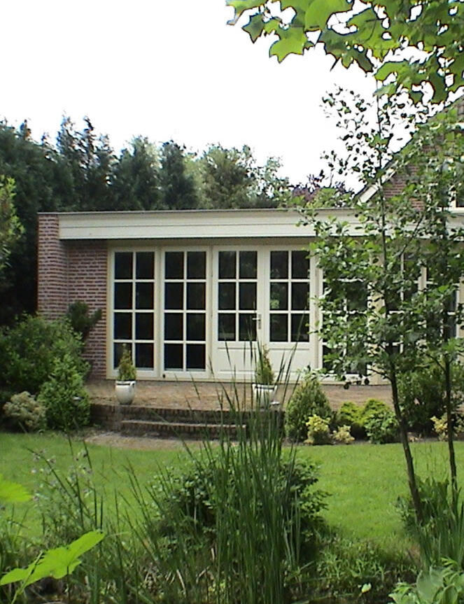veranda getimmerd