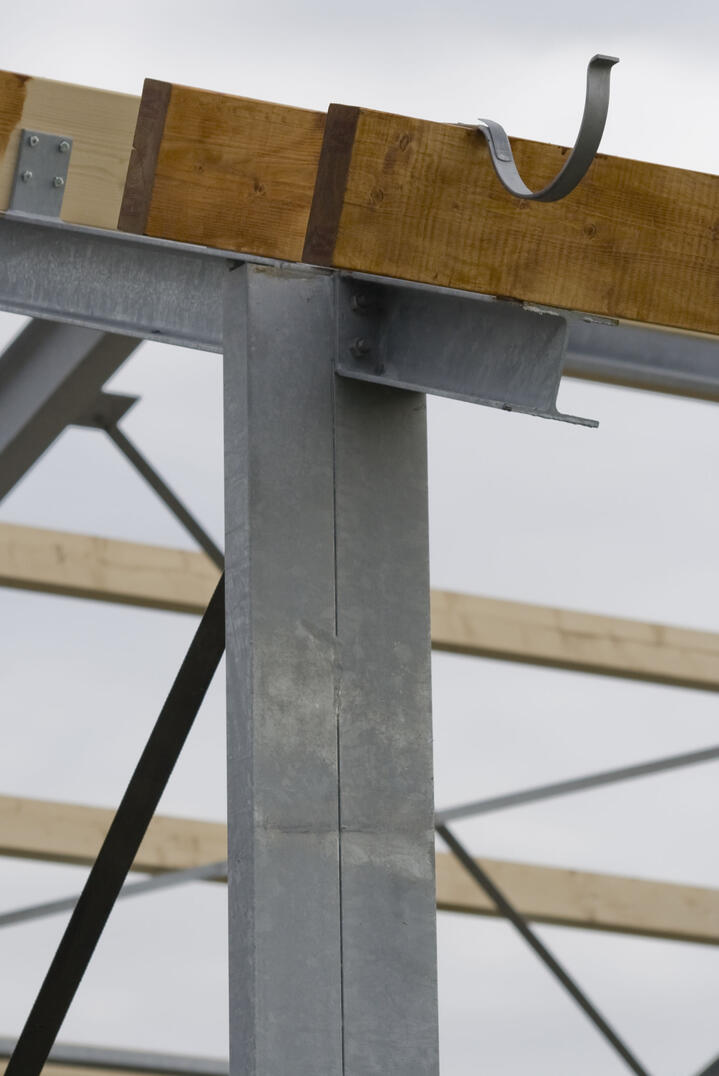 frame voor schuur